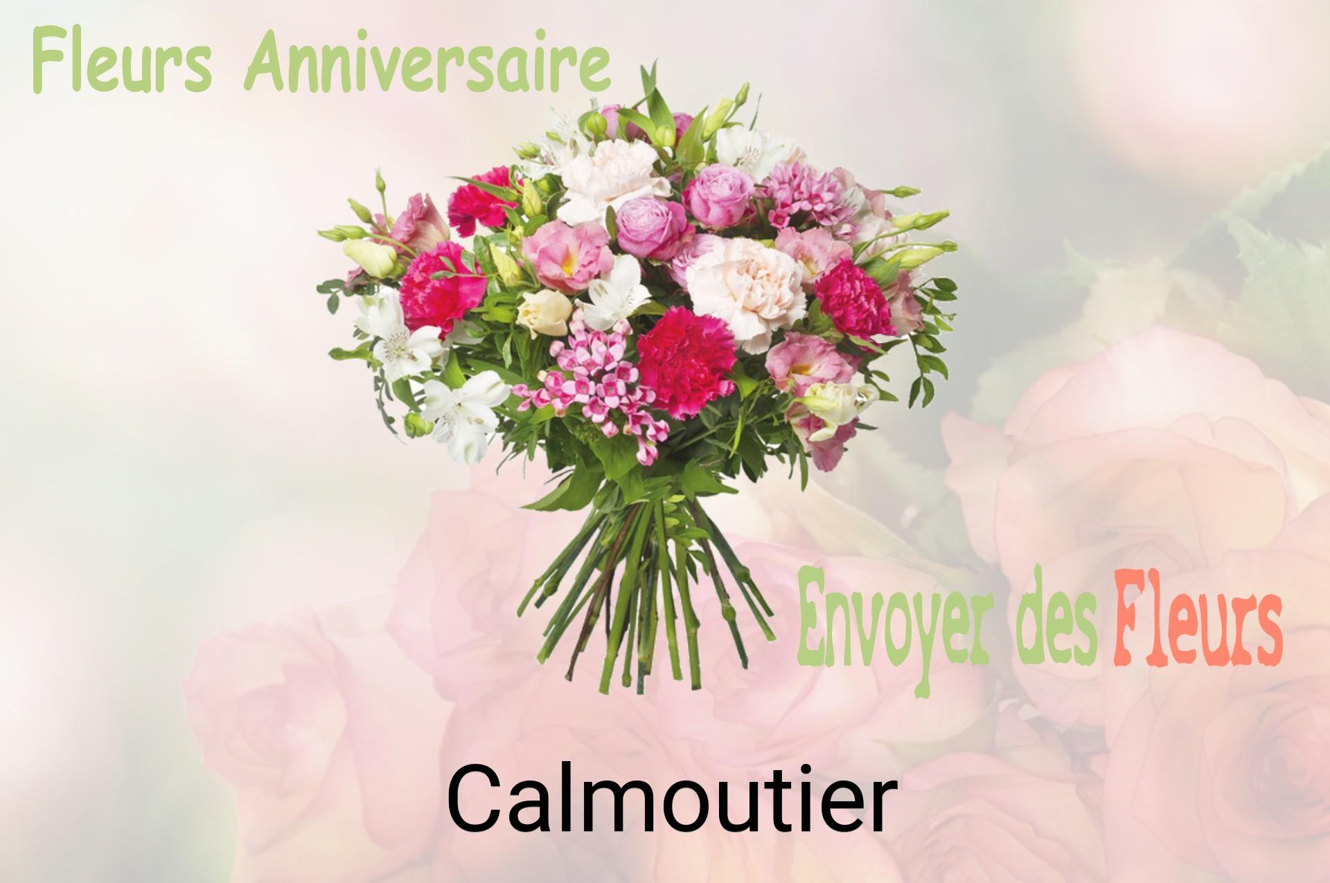 Bouquet de fleurs d’anniversaire livré à Calmoutier