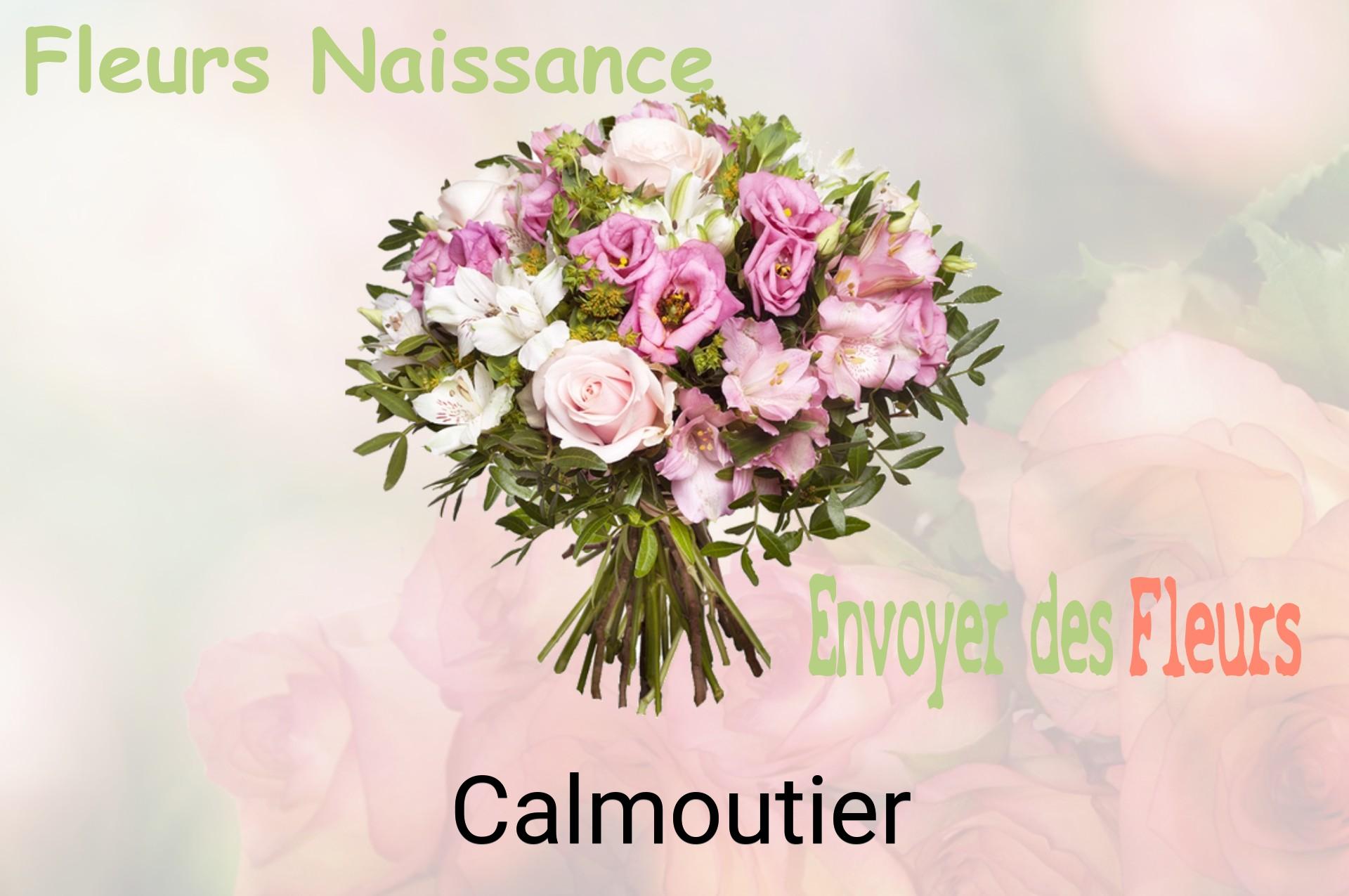 Bouquet de fleurs de naissance livré à Calmoutier